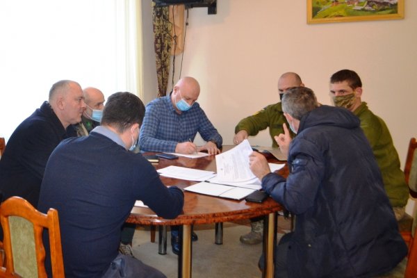 Обговорено питання щодо створення територіальної оборони в Тячівському районі