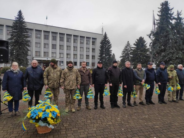 У Тячеві вшанували пам’ять Героїв Небесної Сотні